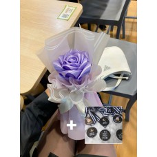 Buket Single Flowers Special Purple